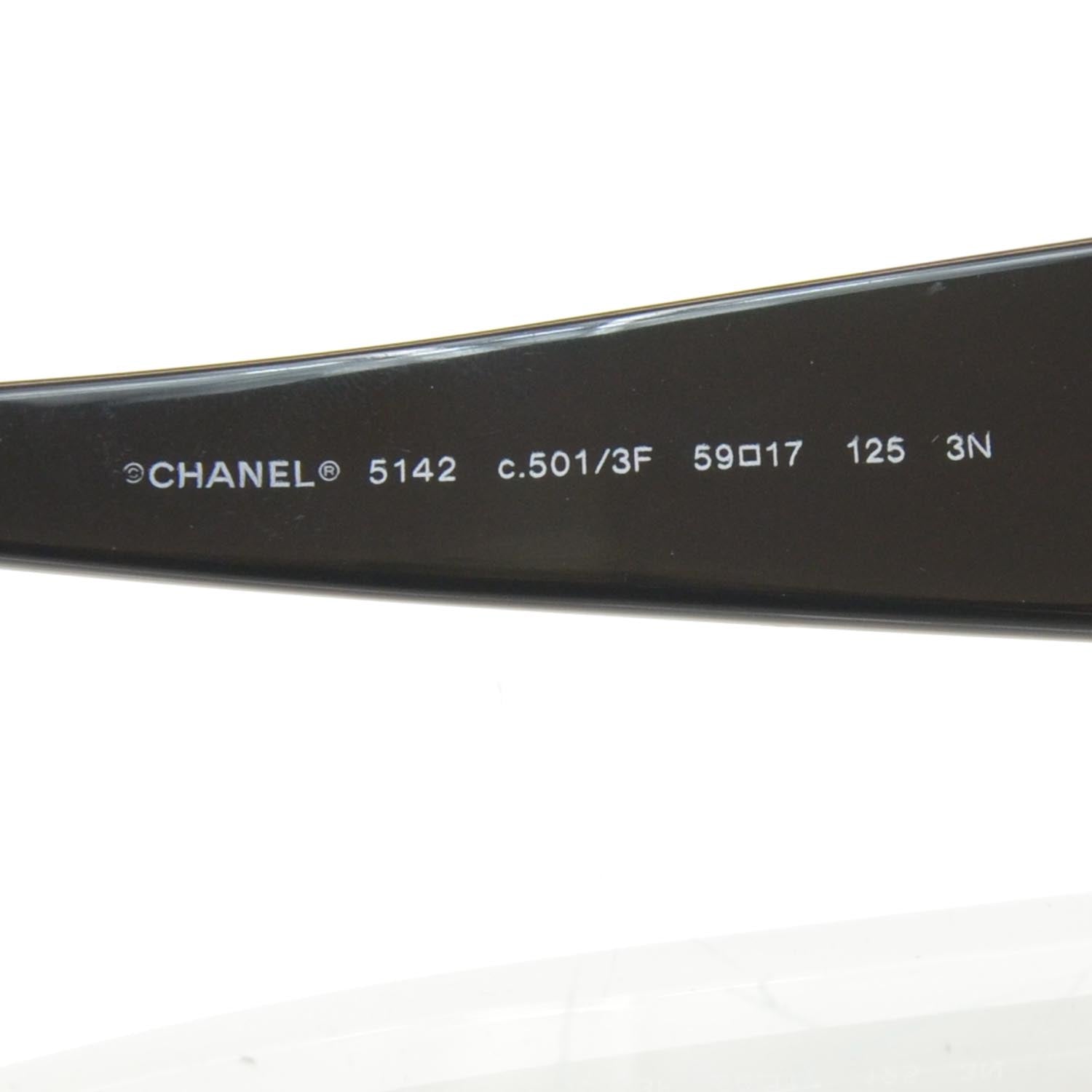 Chanel Iconic Symbols Sunglasses 5142 Black 5 of 7
