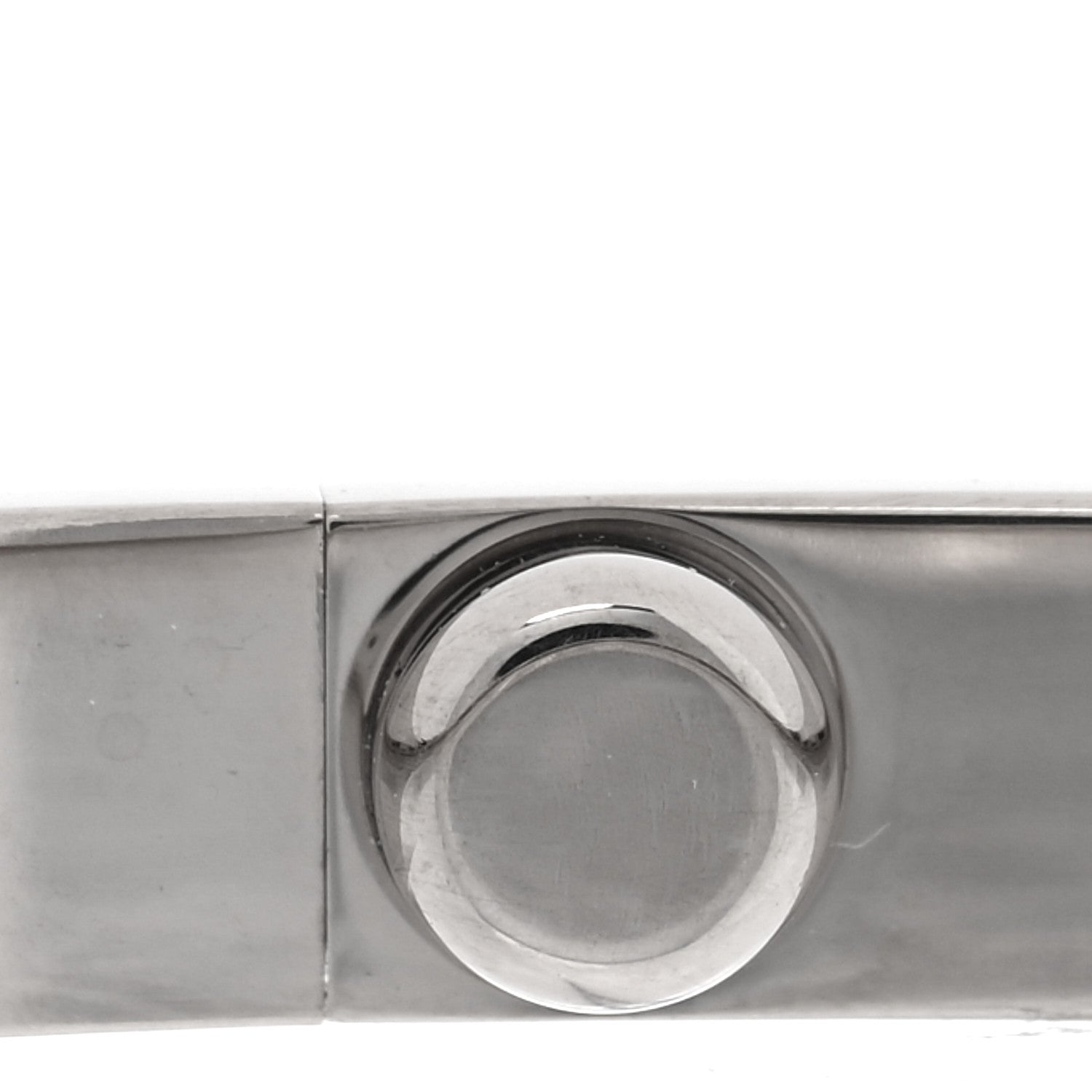 Cartier 18K White Gold Small LOVE Bracelet 18 6 of 7