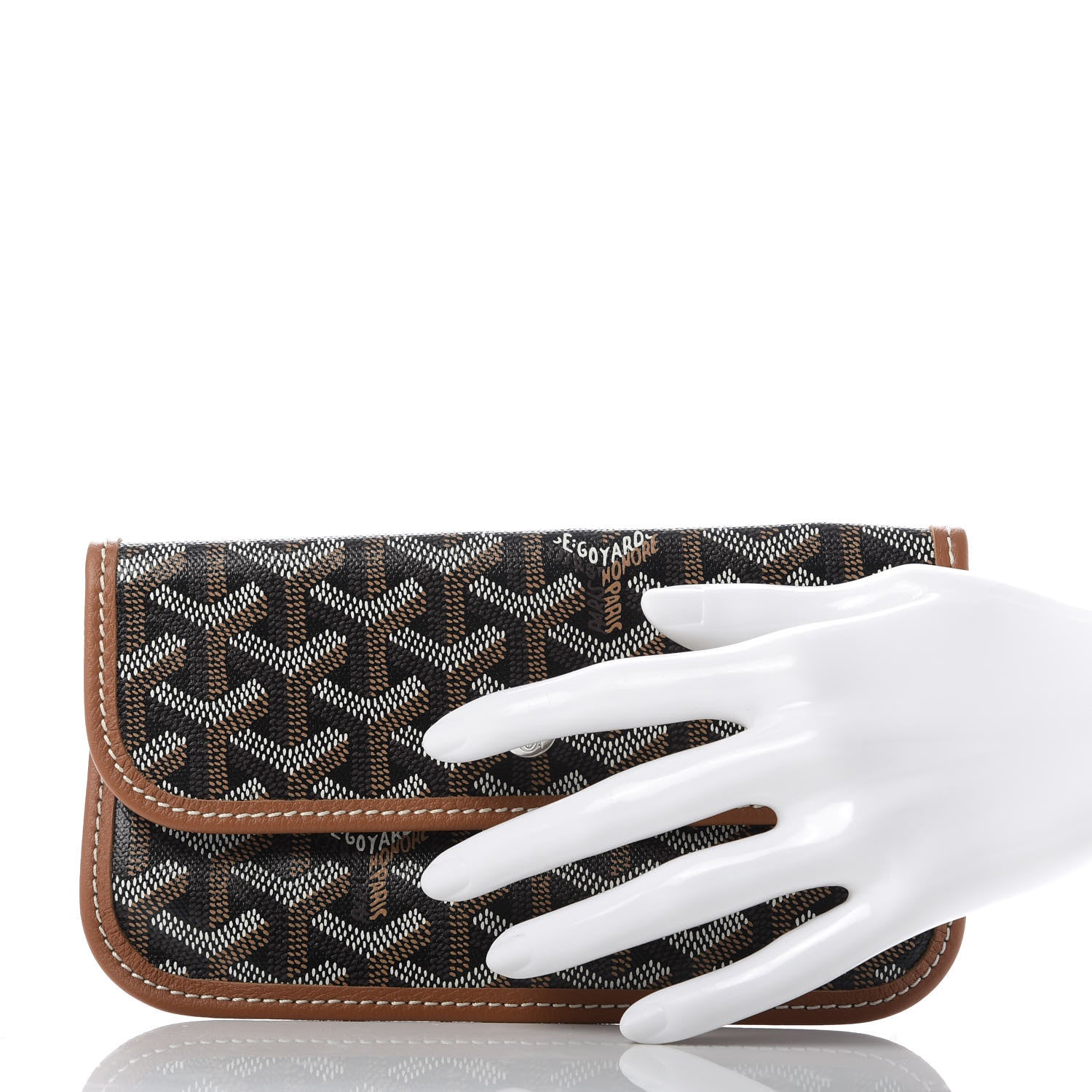 Goyard Goyardine Pouch Black Gold 2 of 6