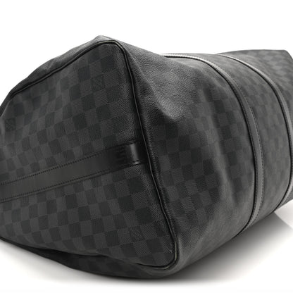 Louis Vuitton Damier Graphite Keepall Bandouliere 55 7 of 8