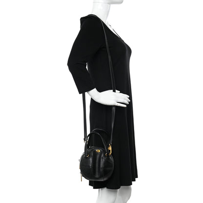 Gucci Piuma Lux Energy Mini Tifosa Basketball Shaped Shoulder Bag Black 2 of 13