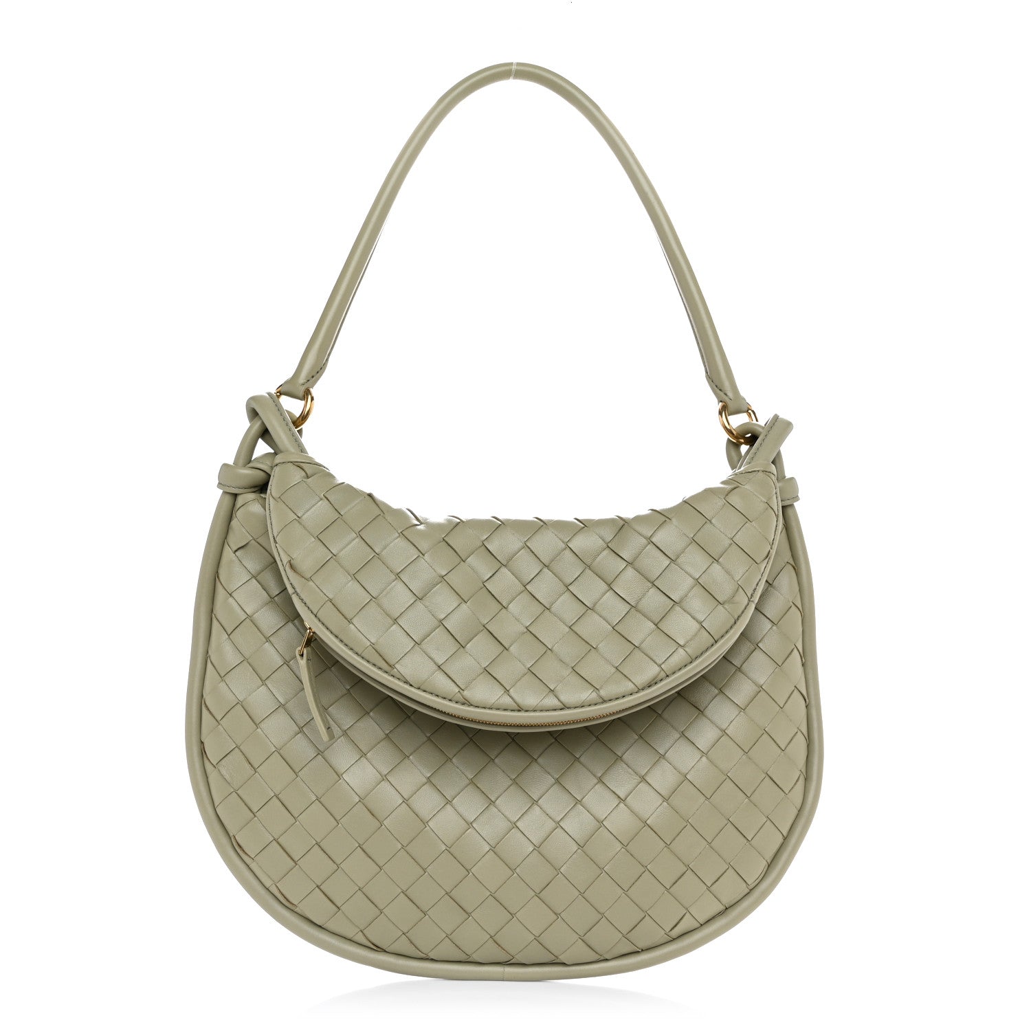 Bottega Veneta Nappa Intrecciato Medium Gemelli Travertine 1 of 12