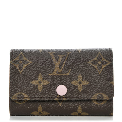 Louis Vuitton Monogram Multicles 6 Key Holder Rose Ballerine 1 of 7