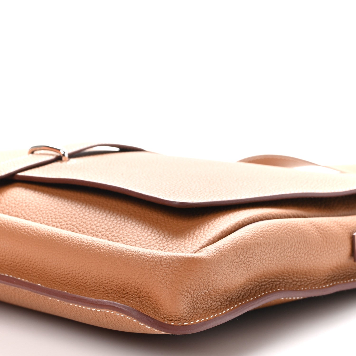 Hermes Togo Steve Light Messenger Gold 9 of 10