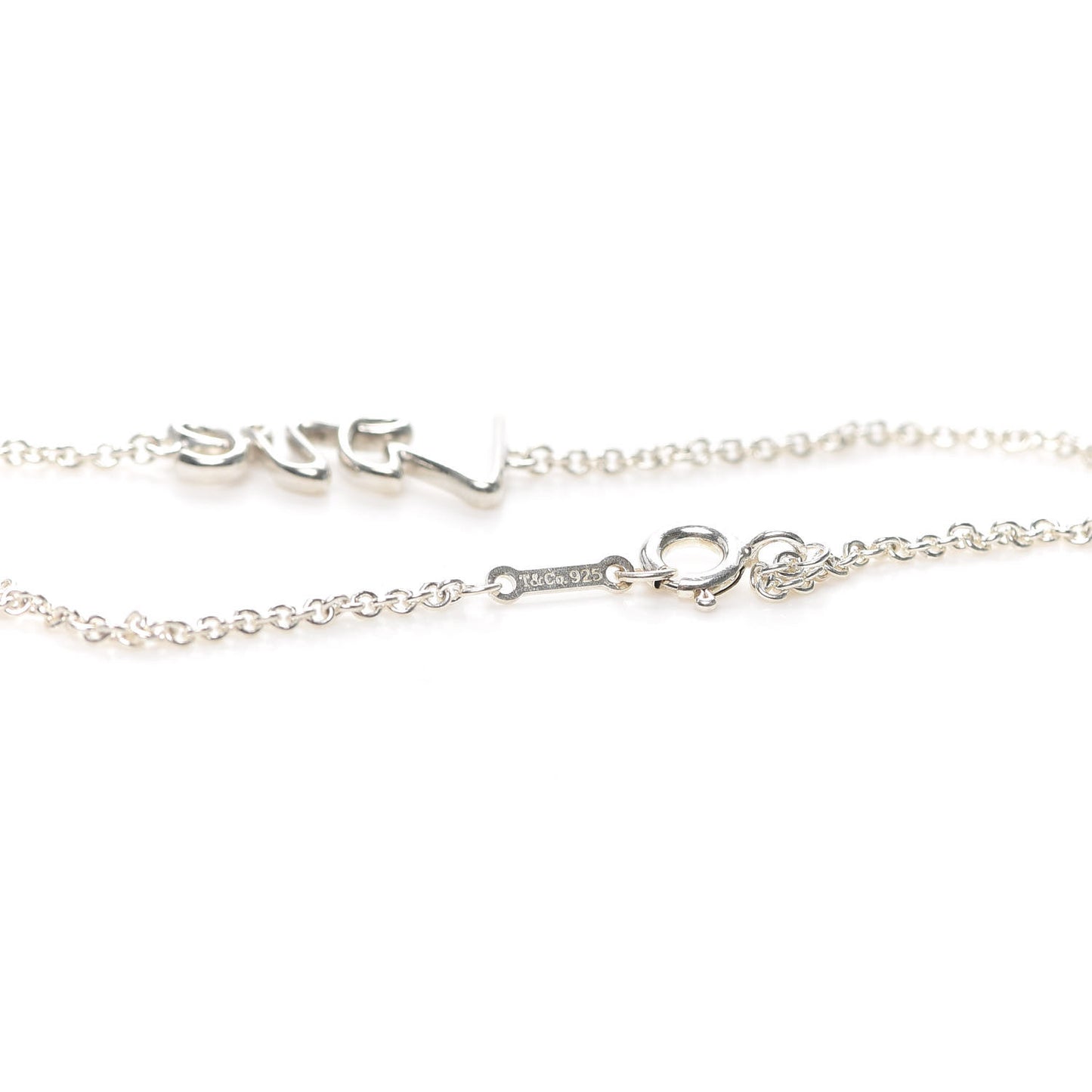 Sterling Silver Graffiti Love Bracelet