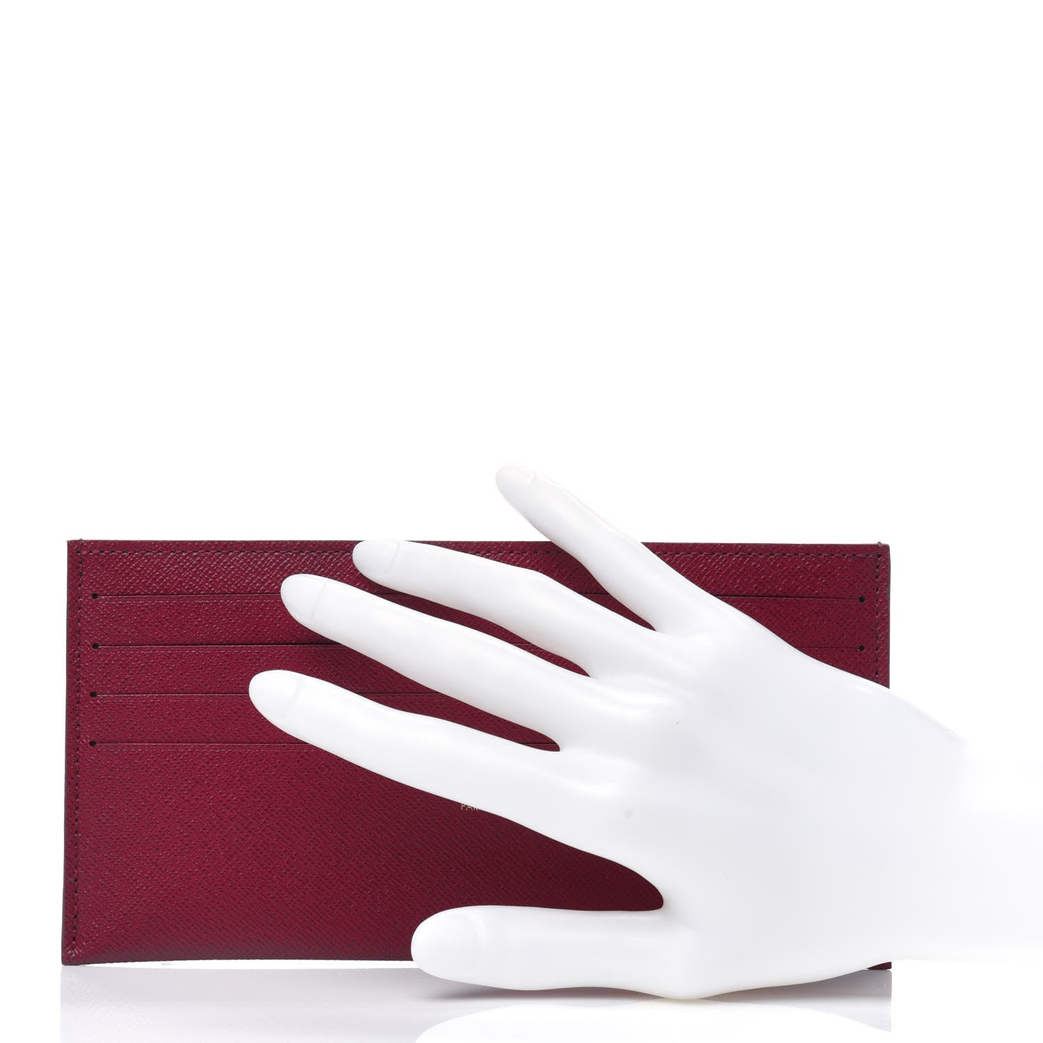 Louis Vuitton Calfskin Felicie Card Holder Insert Fuchsia 2 of 6
