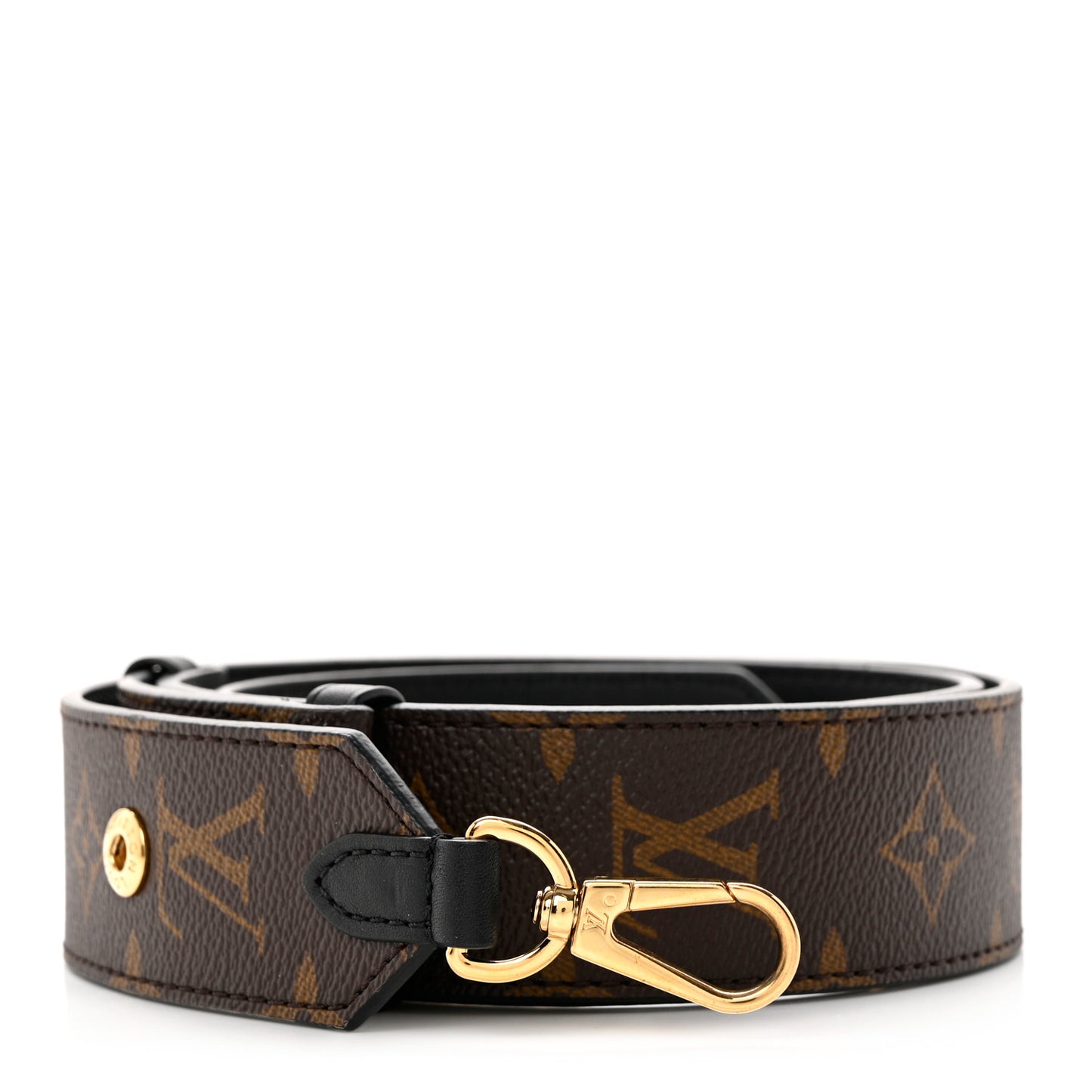 Monogram Adjustable Bandouliere Shoulder Strap Black