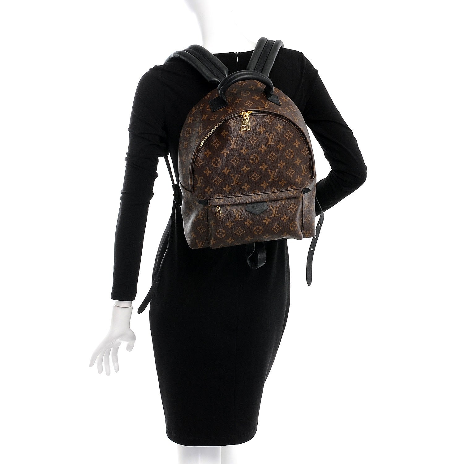 Louis Vuitton Monogram Palm Springs Backpack MM 2 of 7