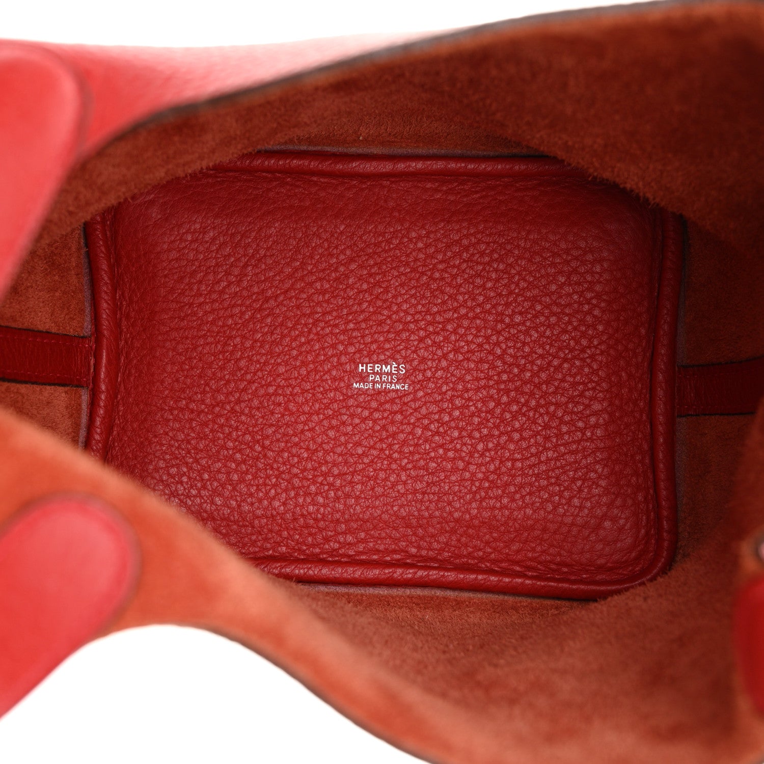 Hermes Taurillon Clemence Picotin 18 PM Rouge Vif 5 of 12