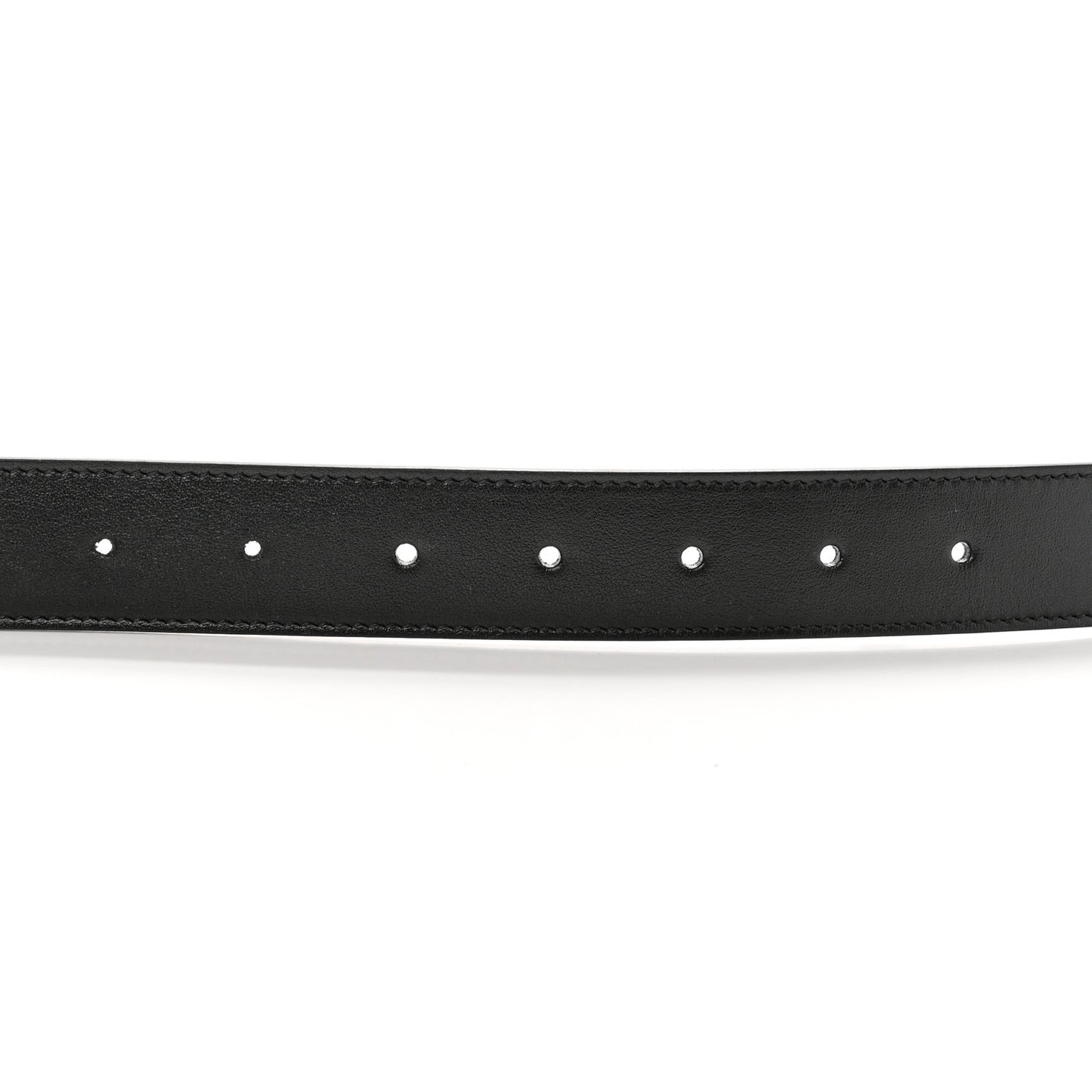 Plutone Calfskin Double G 30mm Belt 100 40 Black