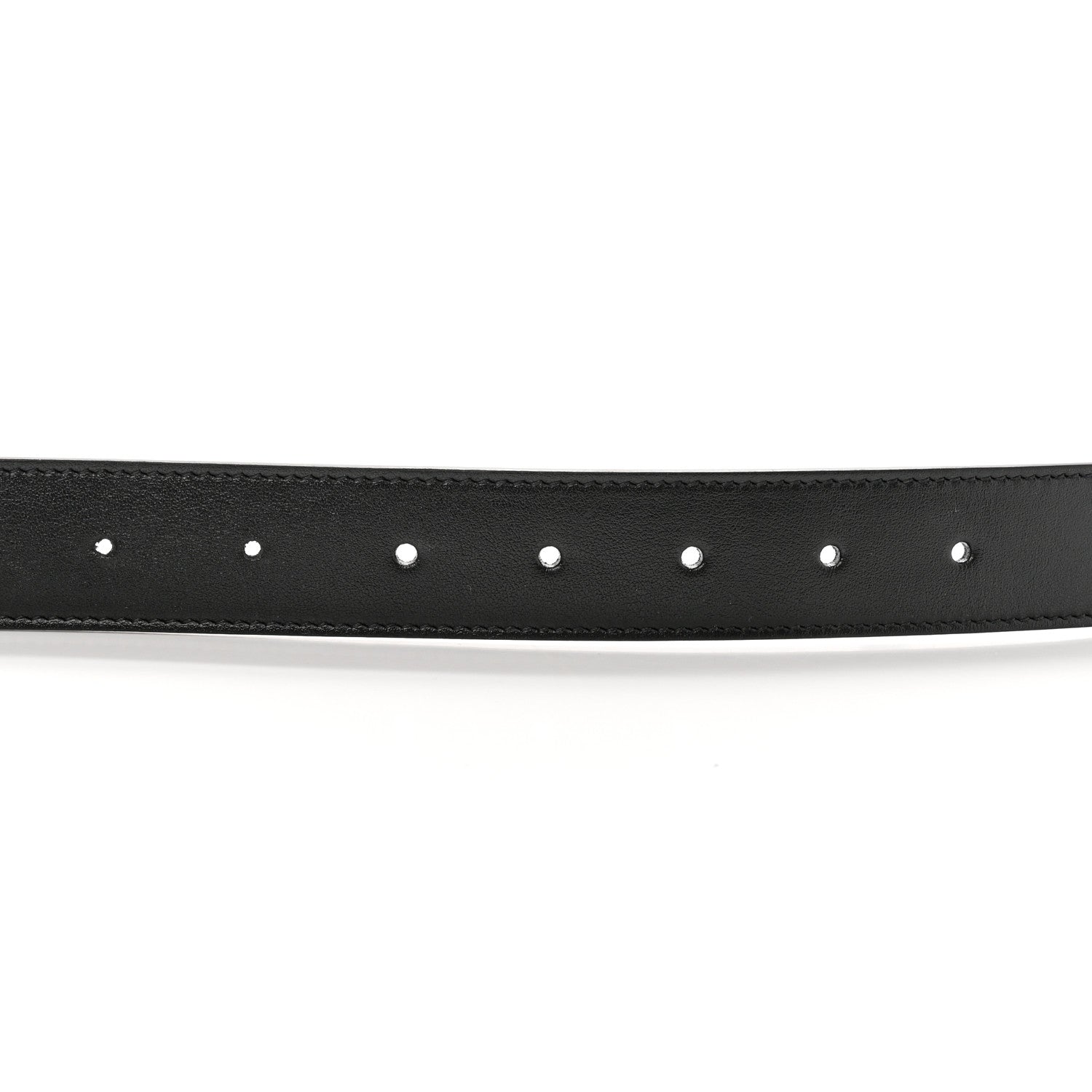 Gucci Plutone Calfskin Double G 30mm Belt 100 40 Black 3 of 11