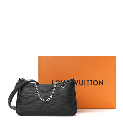 Louis Vuitton Epi Easy Pouch On Strap Black 10 of 13
