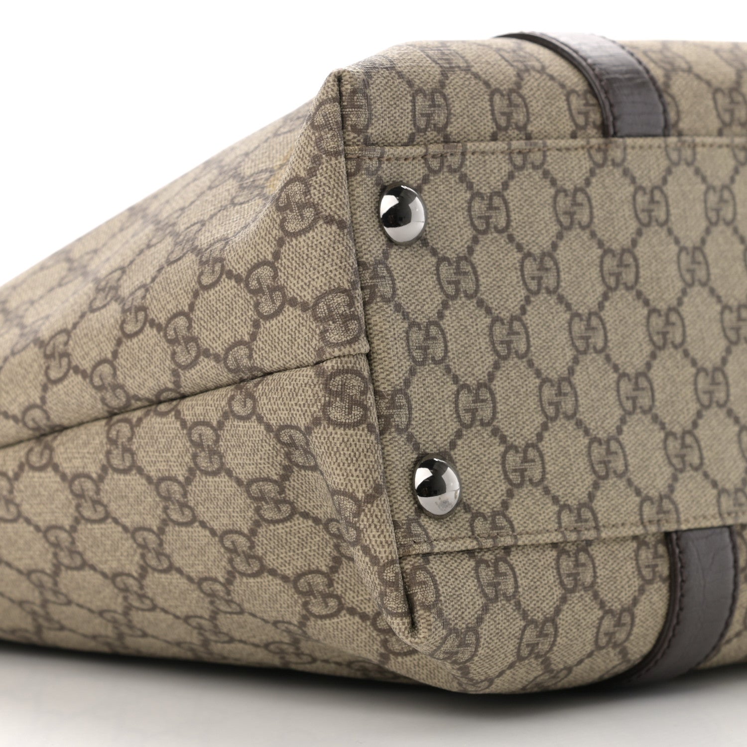 Gucci GG Plus Monogram Medium Joy Tote Dark Brown 9 of 11
