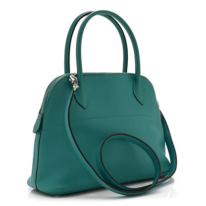 Hermes Swift Bolide 27 Bleu Paon 3 of 12