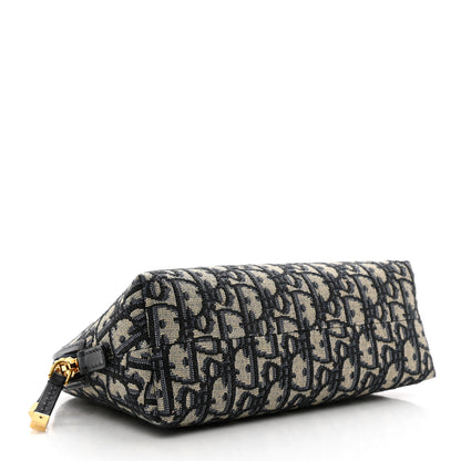 Christian Dior Oblique Montaigne 30 Pouch Blue 4 of 7