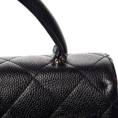 Chanel Caviar Quilted Jumbo Kelly Flap Black 11 of 12