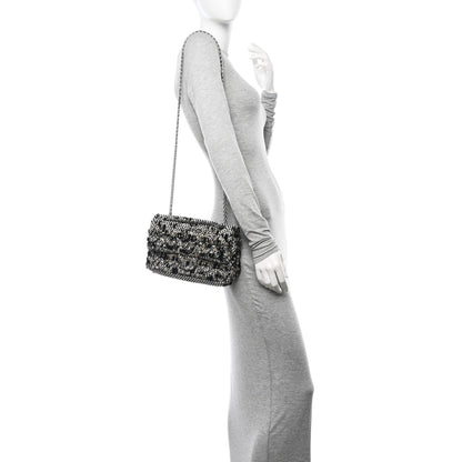 Chanel Tweed 2.55 Reissue 225 Flap Black White 2 of 12
