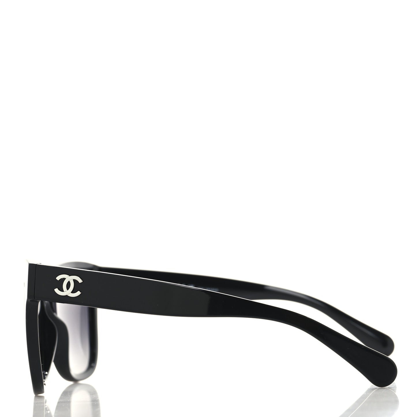 Acetate Polarized Square CC Sunglasses 5380 Black