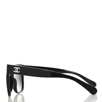 Chanel Acetate Polarized Square CC Sunglasses 5380 Black 3 of 7