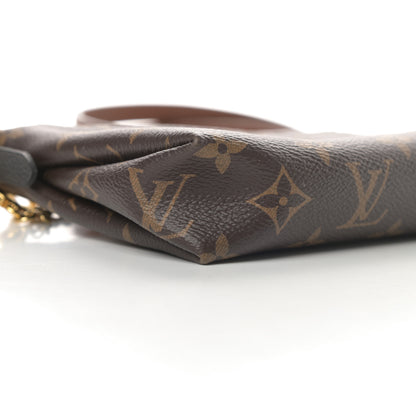 Louis Vuitton Monogram Pallas Clutch Black 10 of 11