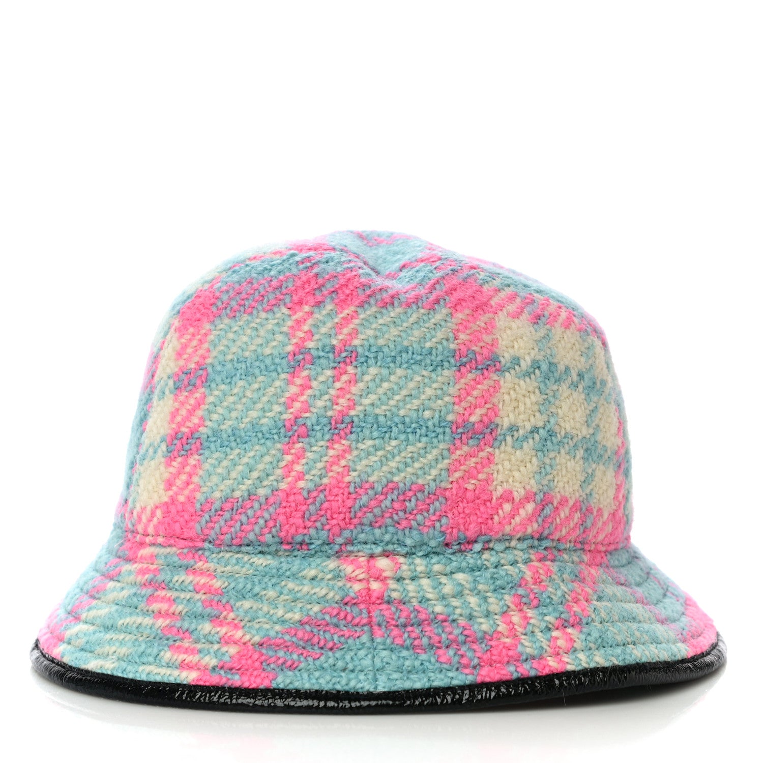 Gucci Vintage Tweed Check Bucket Hat XS Pastel 4 of 7