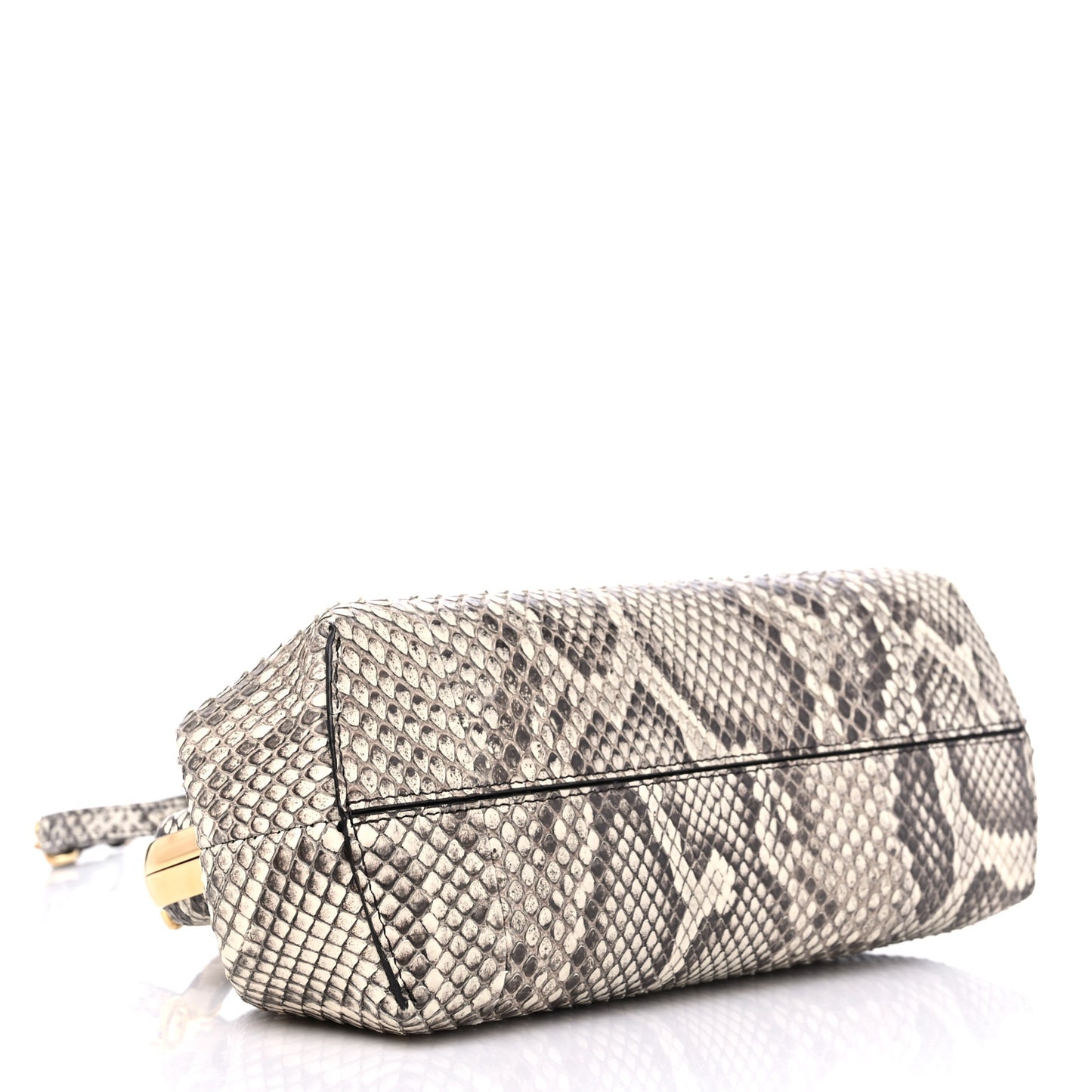 Snakeskin Small Fendi First Daisy Roccia