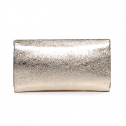 Saint Laurent Leather Belle de Jour Clutch Gold 4 of 7