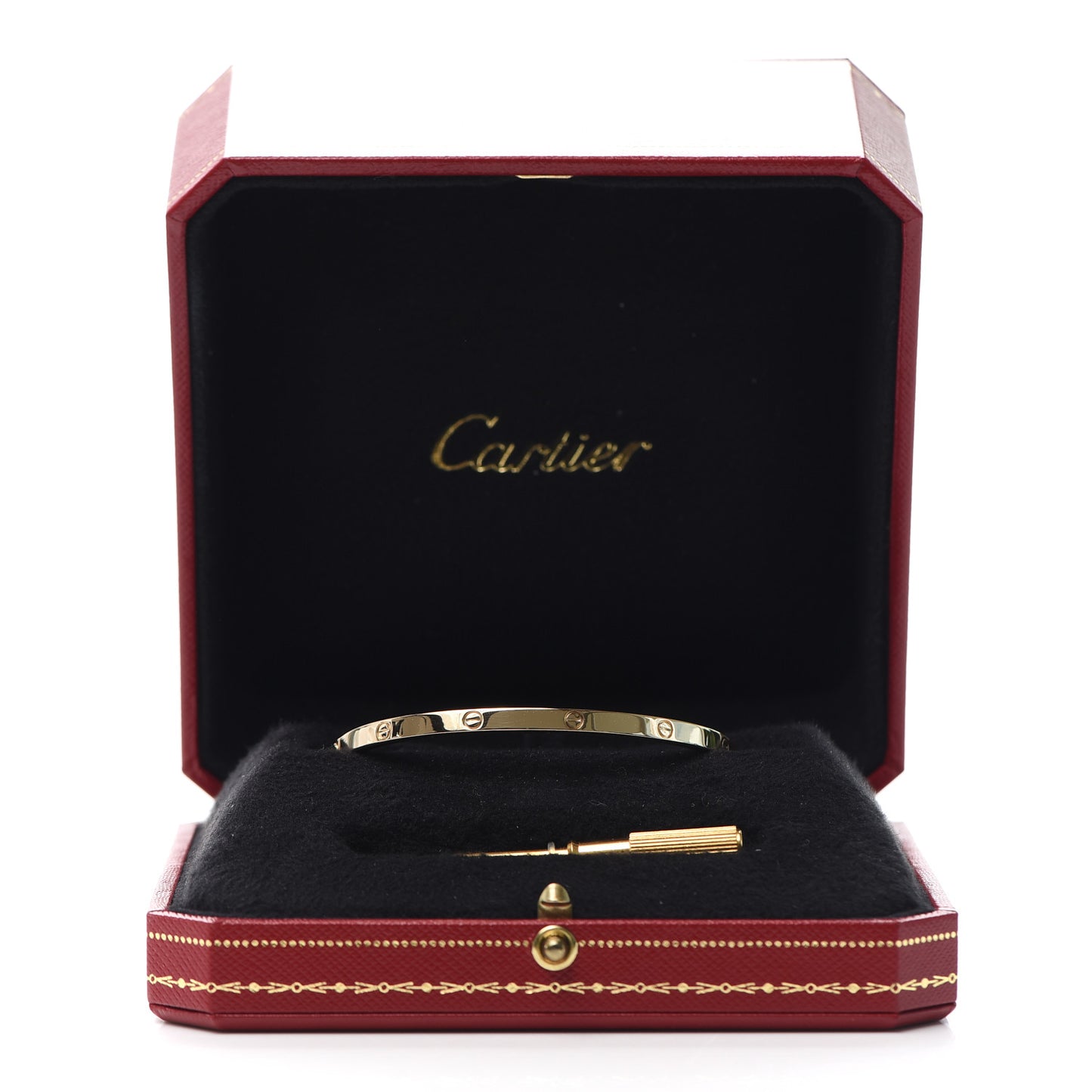 18K Yellow Gold Small LOVE Bracelet 18