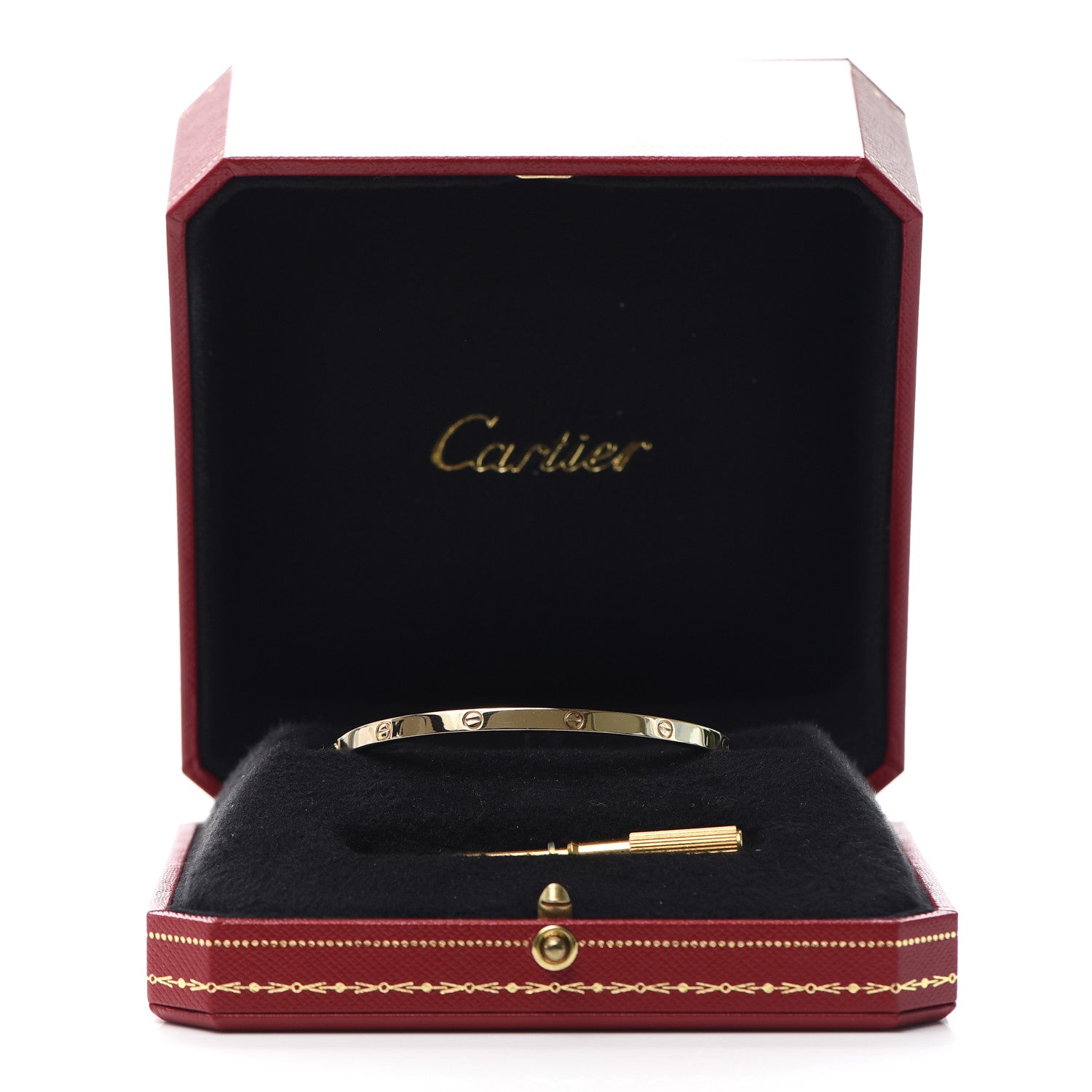 Cartier 18K Yellow Gold Small LOVE Bracelet 18 7 of 7