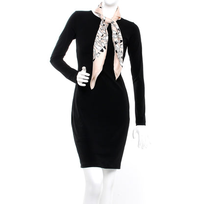 Chanel Silk CC Shoes Scarf Beige 2 of 5