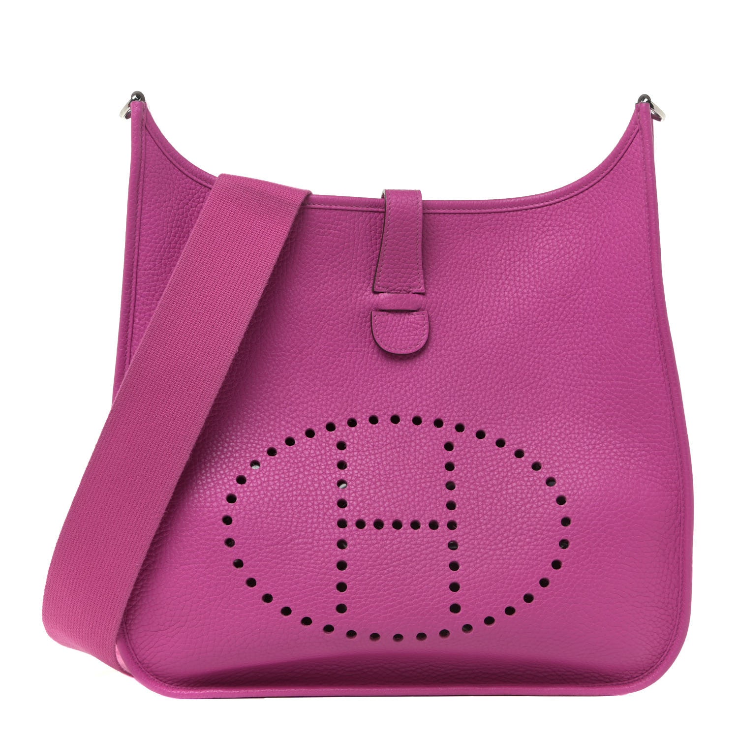 Hermes Taurillon Clemence Evelyne III GM Magnolia 1 of 15