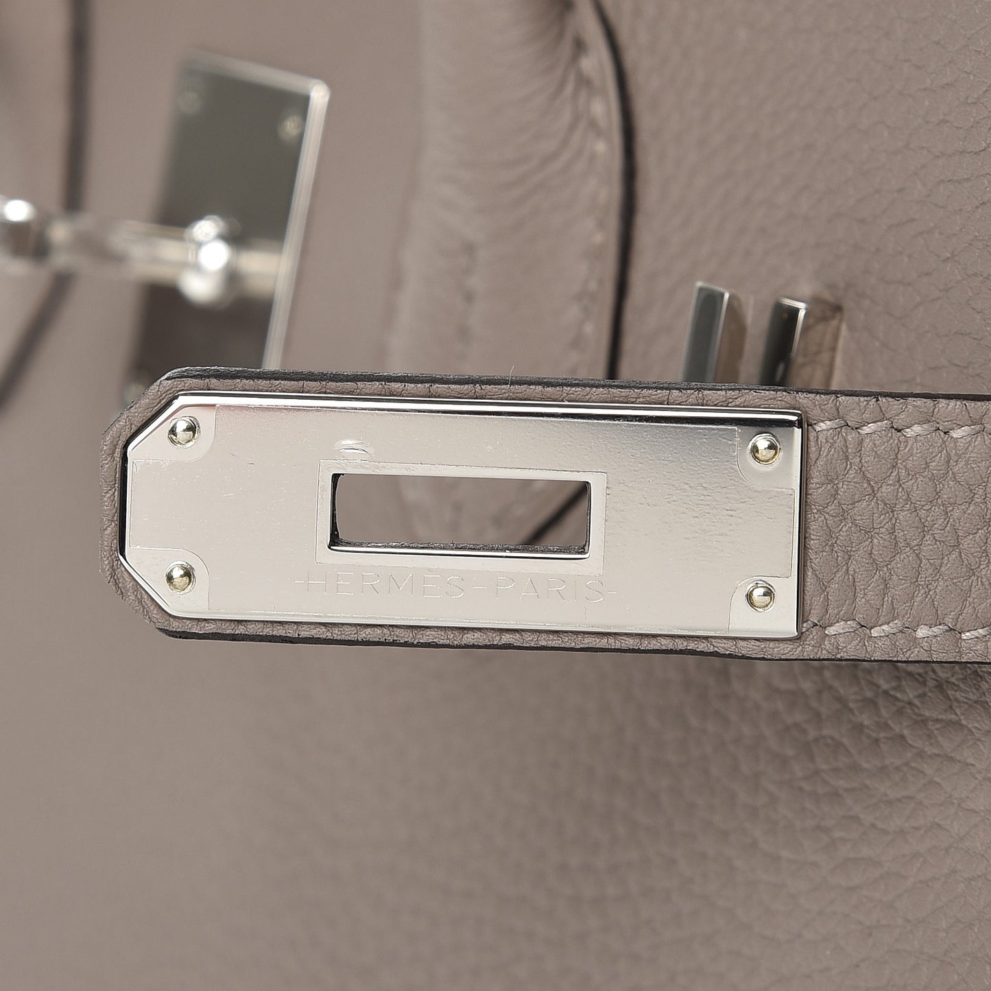 Togo Birkin 30 Gris Asphalte