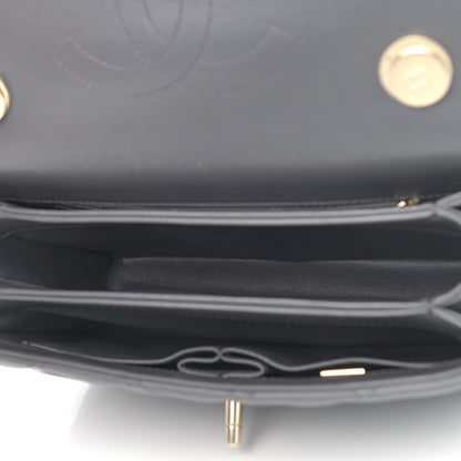 Chanel Lambskin Quilted Small Trendy CC Dual Handle Flap Bag Grey 5 of 9