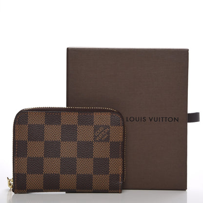 Louis Vuitton Damier Ebene Zippy Coin Purse 8 of 8