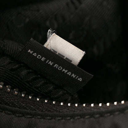 Prada Tessuto Nylon Saffiano Mini Re-Edition 2005 Bag Black 7 of 9