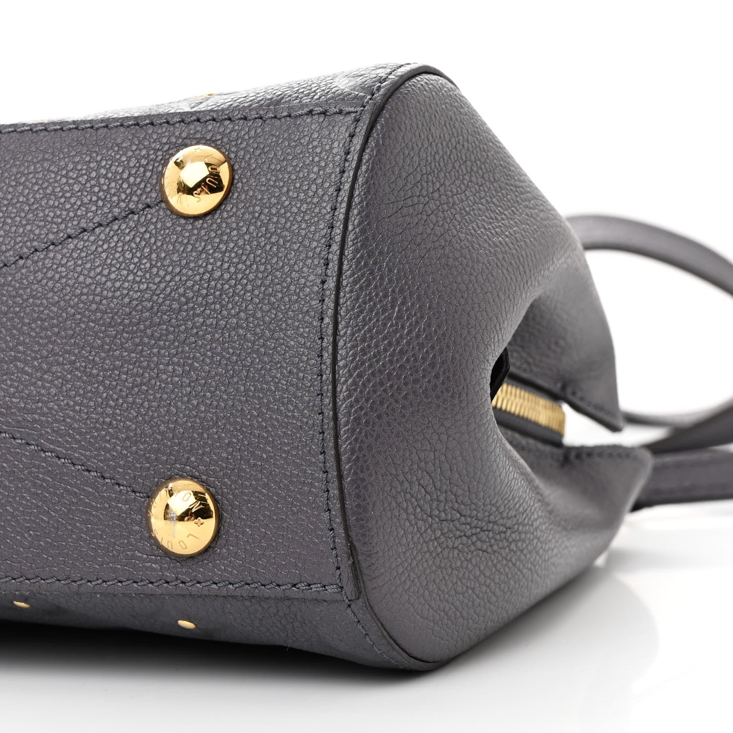 Louis Vuitton Empreinte Studded Montaigne BB Gris Silver 11 of 11