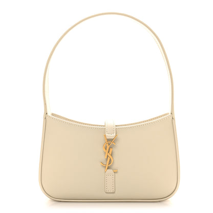 Saint Laurent Smooth Calfskin Le 5 A 7 Mini Hobo Crema Soft 1 of 10