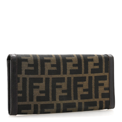 Fendi Zucca Continental Wallet Tobacco 3 of 11