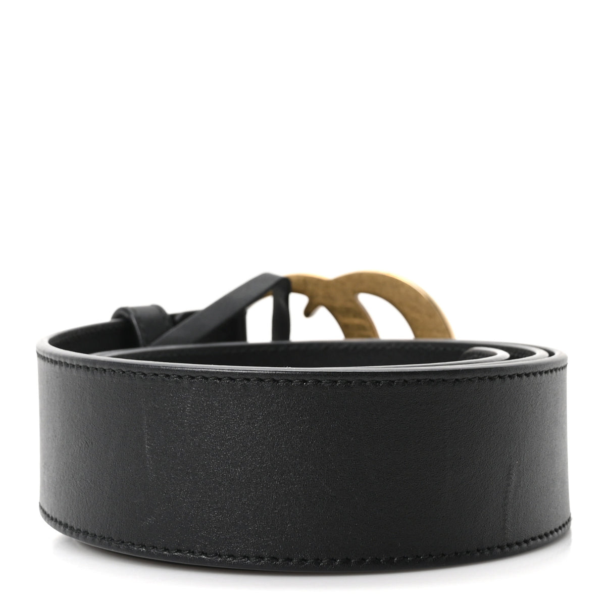 Gucci Calfskin Double G 40mm Belt 85 34 Black 2 of 5