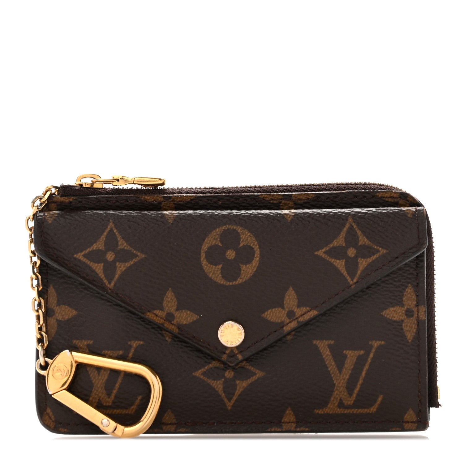 Louis Vuitton Monogram Recto Verso Card Holder Black 1 of 7