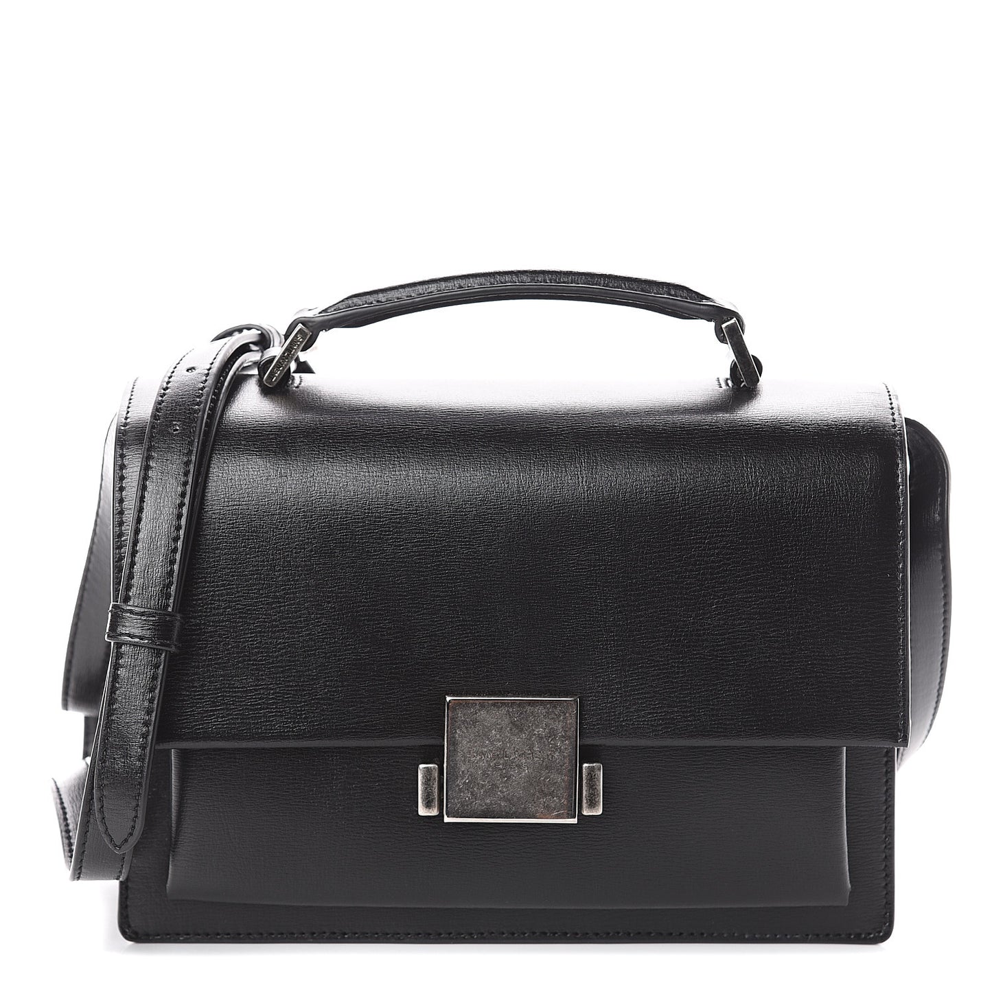 Calfskin Medium Bellechasse Satchel Black