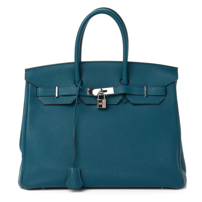 Hermes Togo Birkin 35 Cobalt 1 of 14