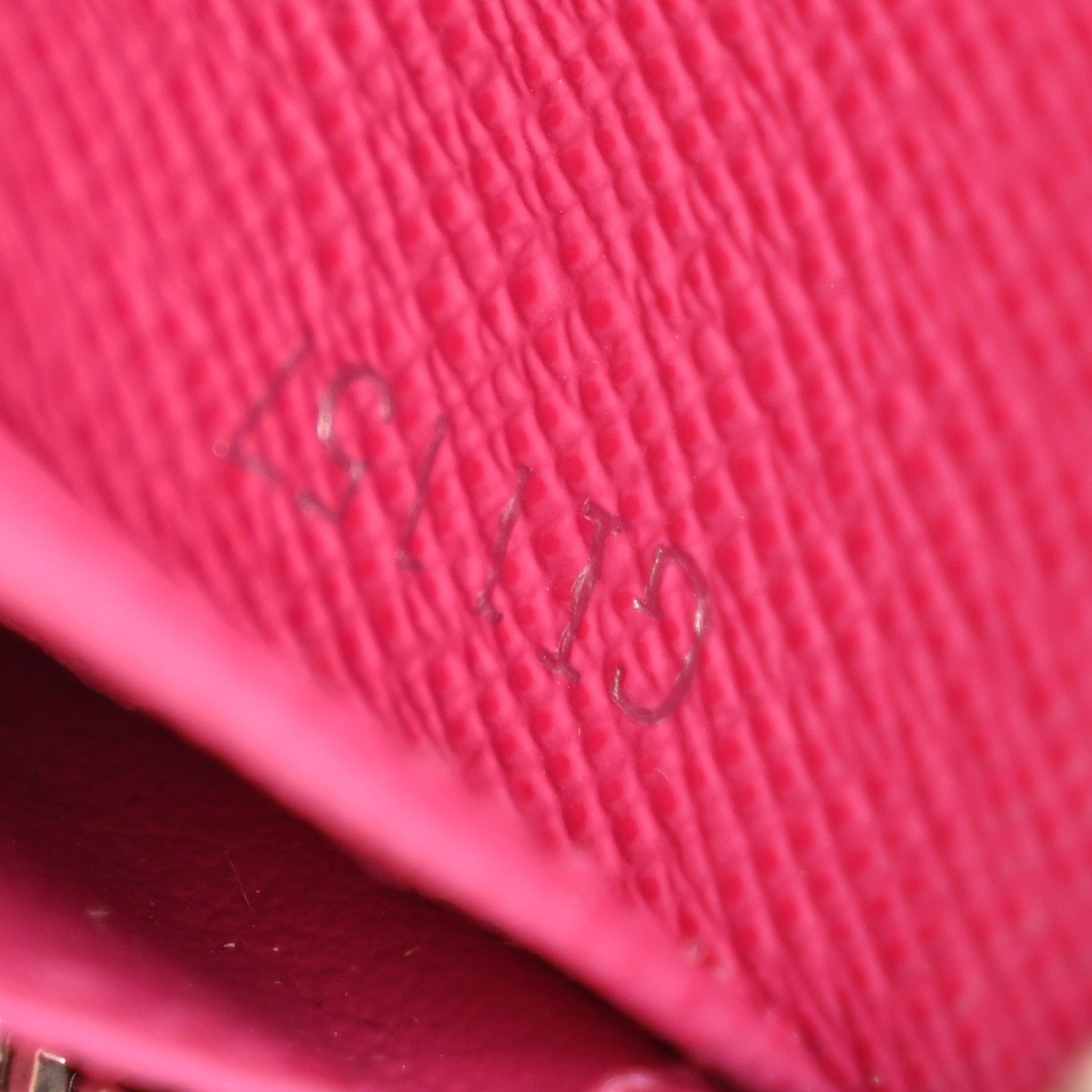Louis Vuitton Epi Zippy Wallet Black Hot Pink 7 of 10