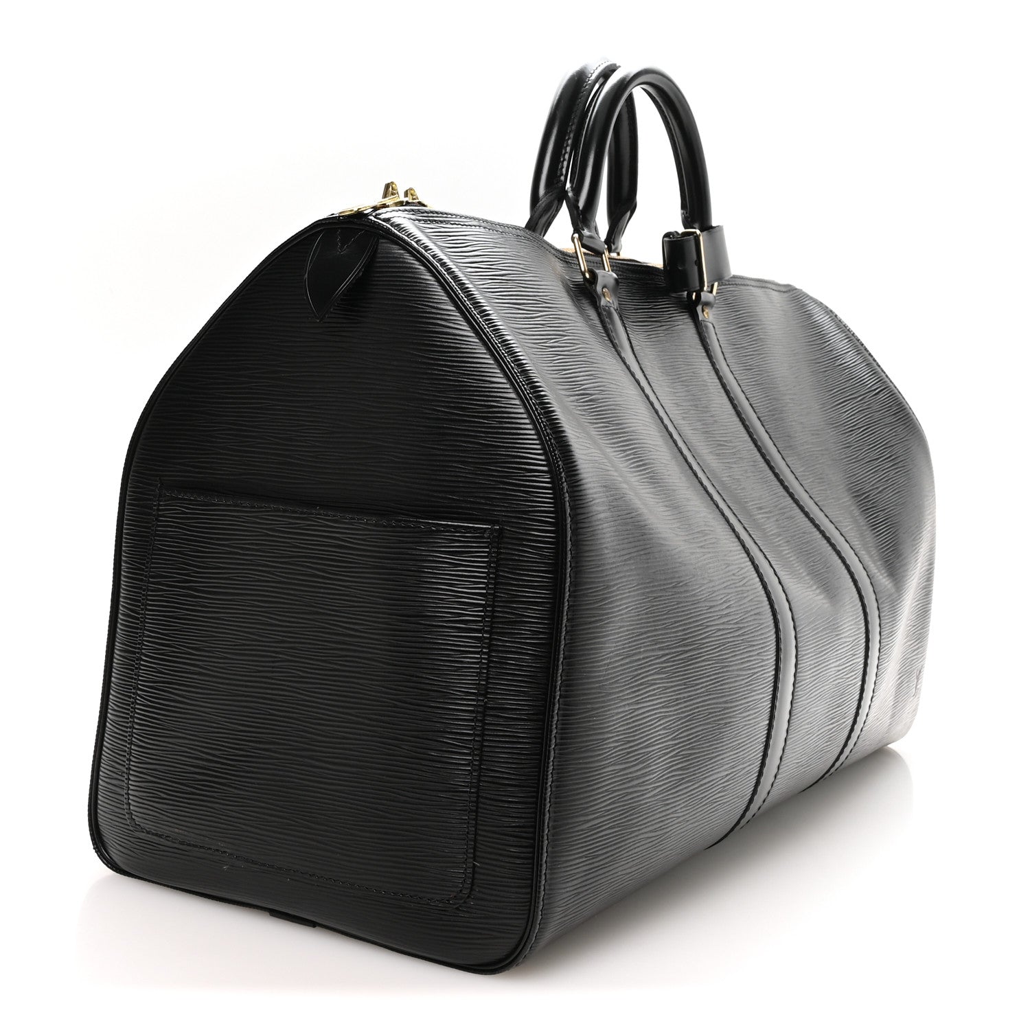 Louis Vuitton Epi Keepall 50 Black 2 of 9