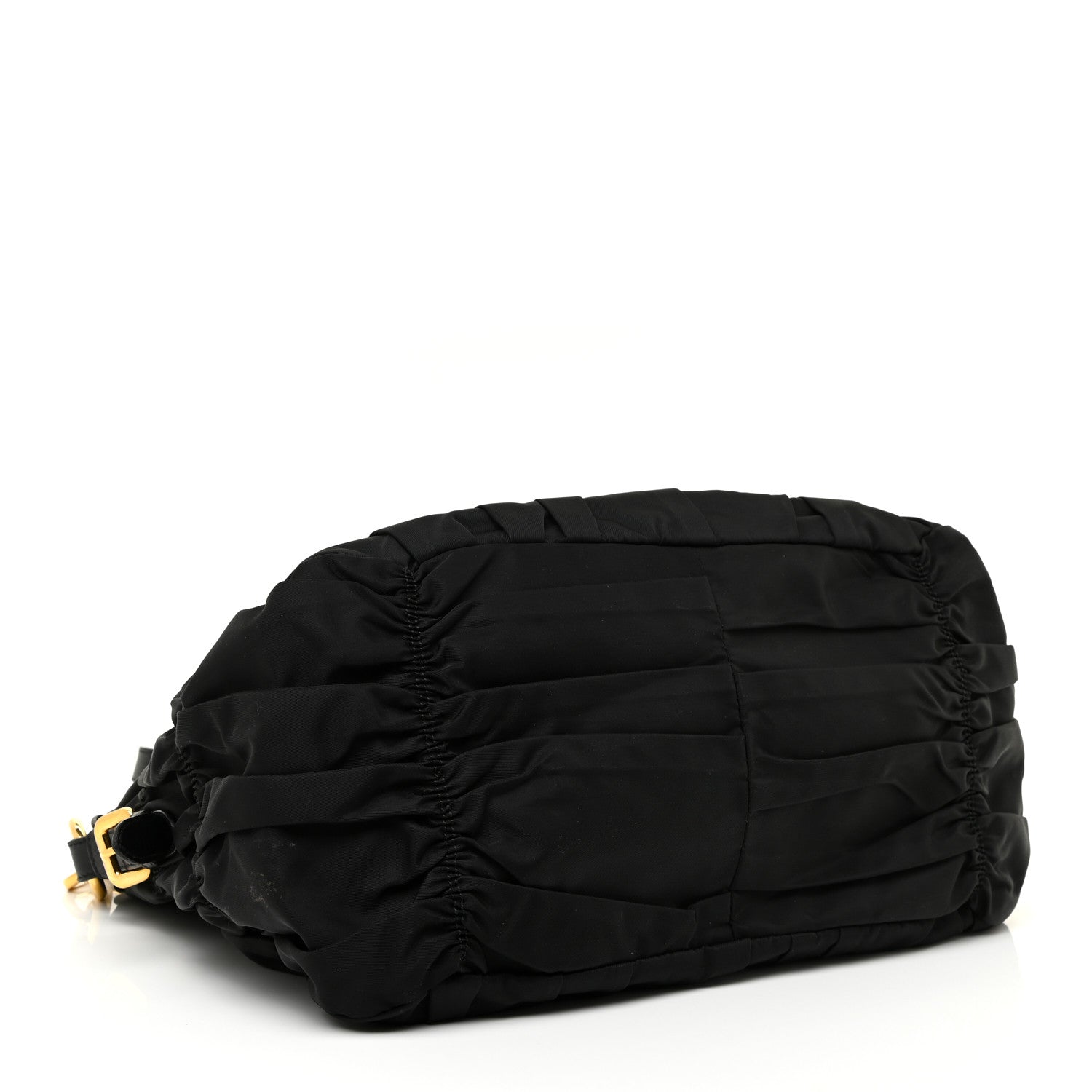 Prada Tessuto Nylon Gaufre Tote Black 3 of 13