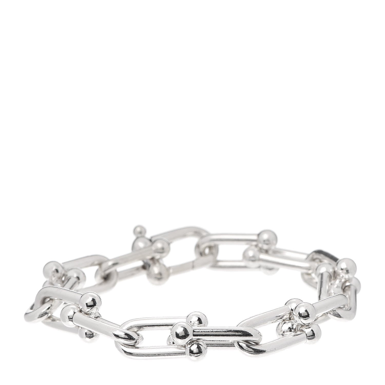 Tiffany Sterling Silver Large HardWear Link Bracelet 1 of 4