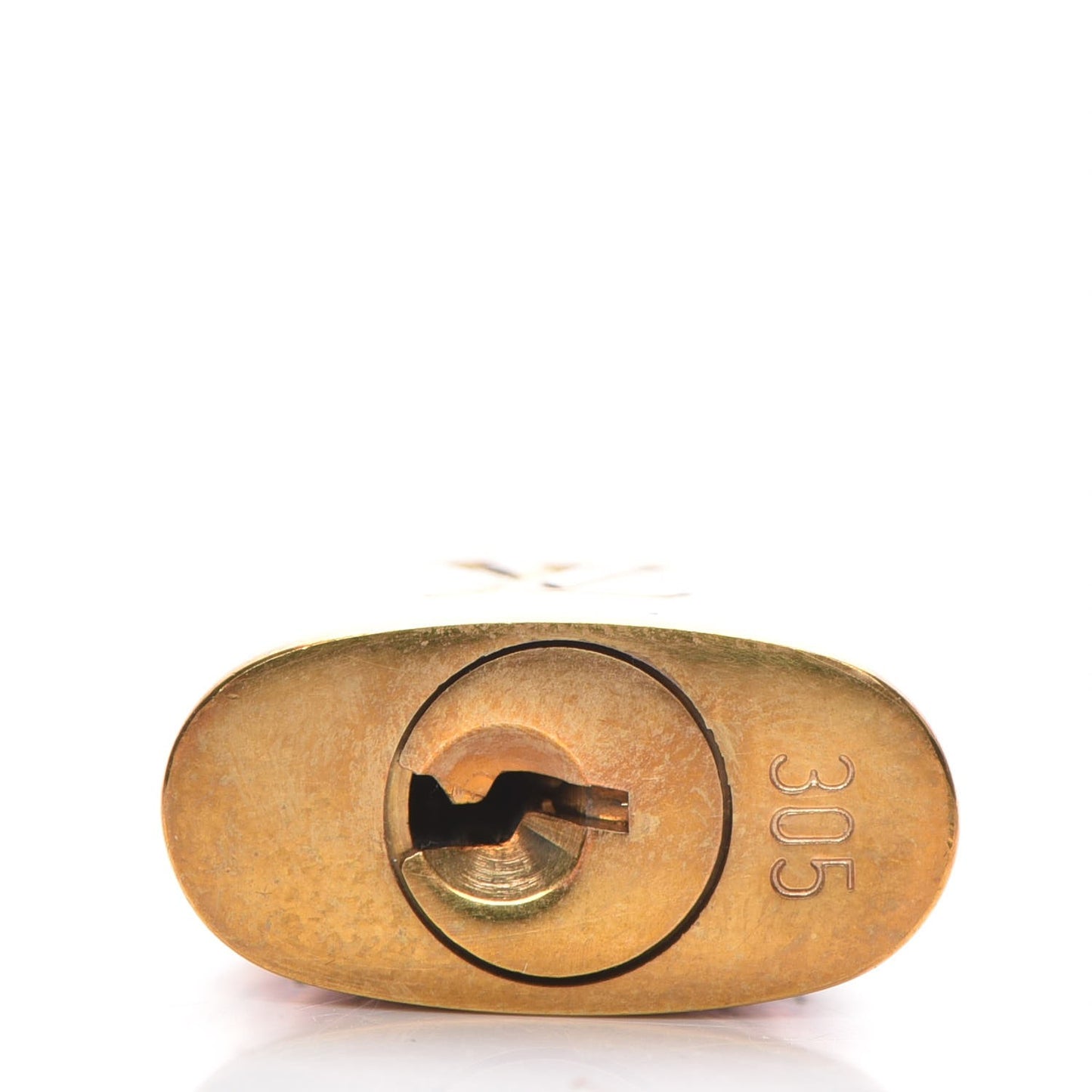 Brass Lock and 2 Keys Set #305