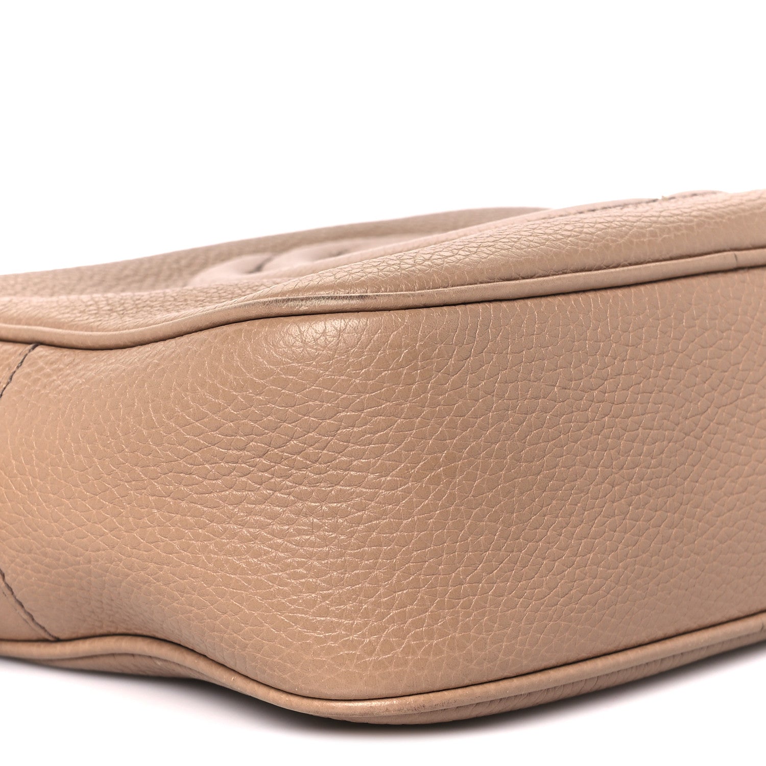 Gucci Pebbled Calfskin Small Soho Disco Bag Camelia 10 of 15