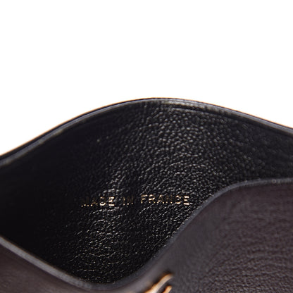 Chanel Goatskin CC Card Holder Black 6 of 8