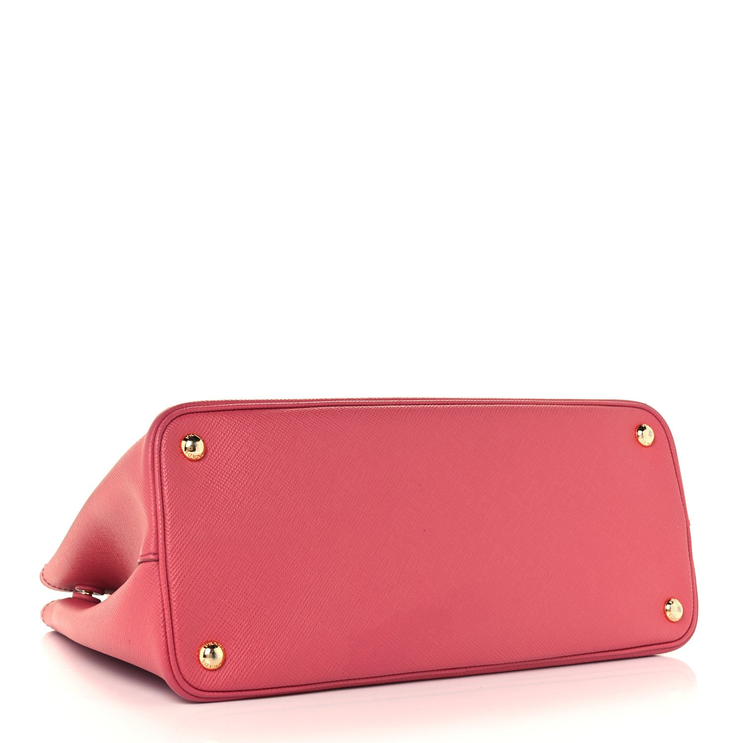 Prada Saffiano Cuir Medium Double Bag Tamaris Pesca 4 of 14
